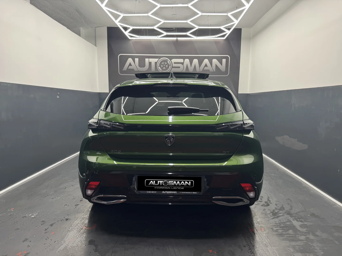 PEUGEOT 308 GT Puretech 130 SS EAT8 2022 Gasolina Verde - Imagen 6 de 67